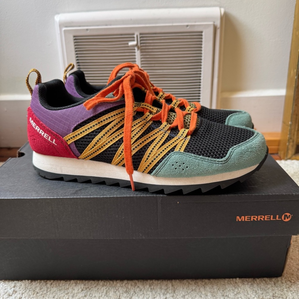 MERRELL adorable retro trainers joggers oustanding condition! Ladies 10